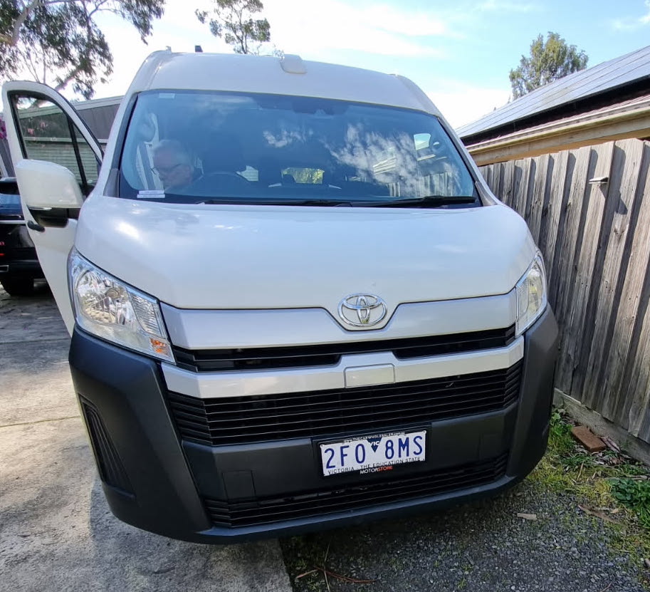 Toyota Hiace Commuter wheelchair accessible vehicle