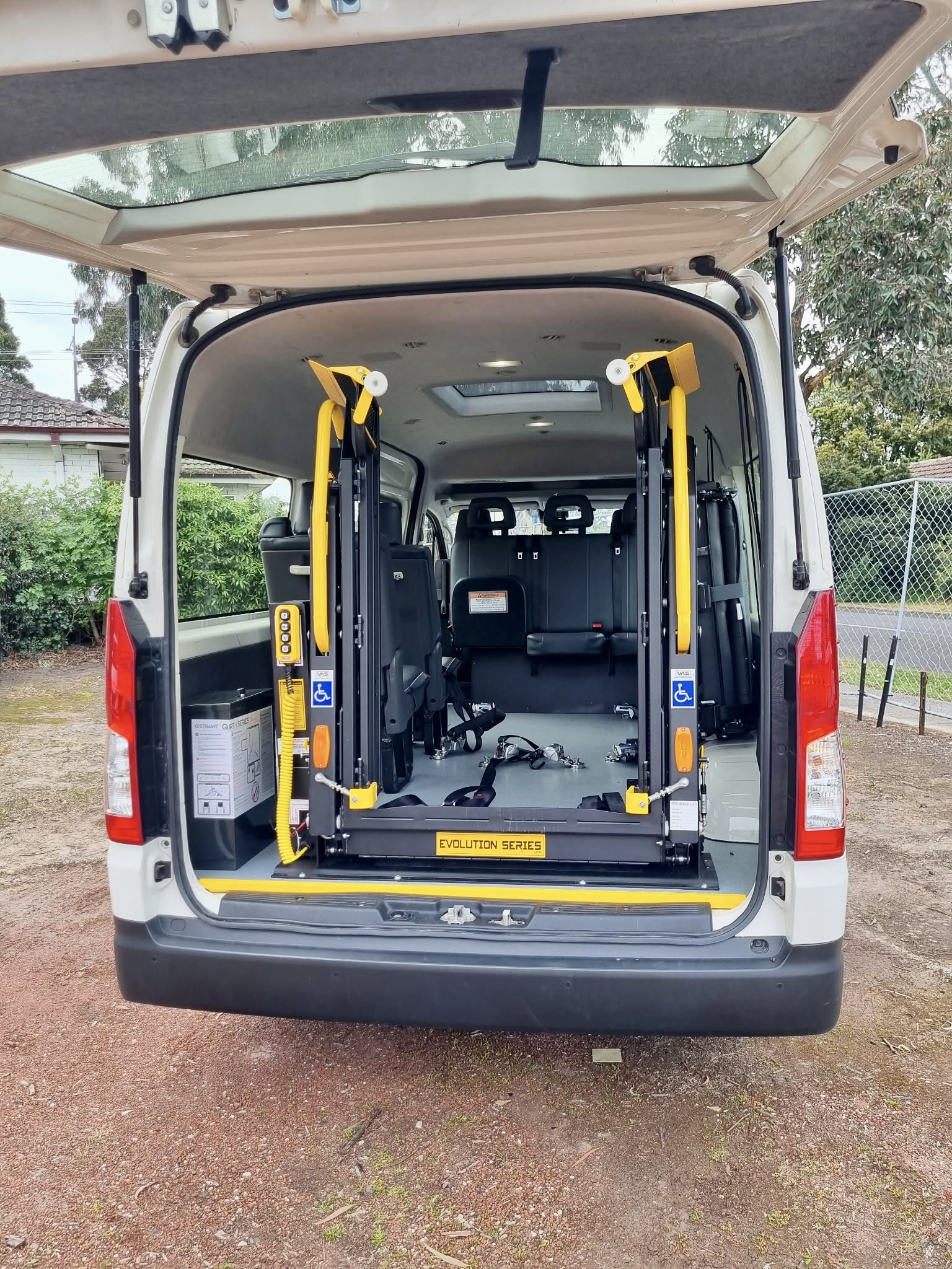 Wheelchair accessible vehicles for rent for aged care facilities