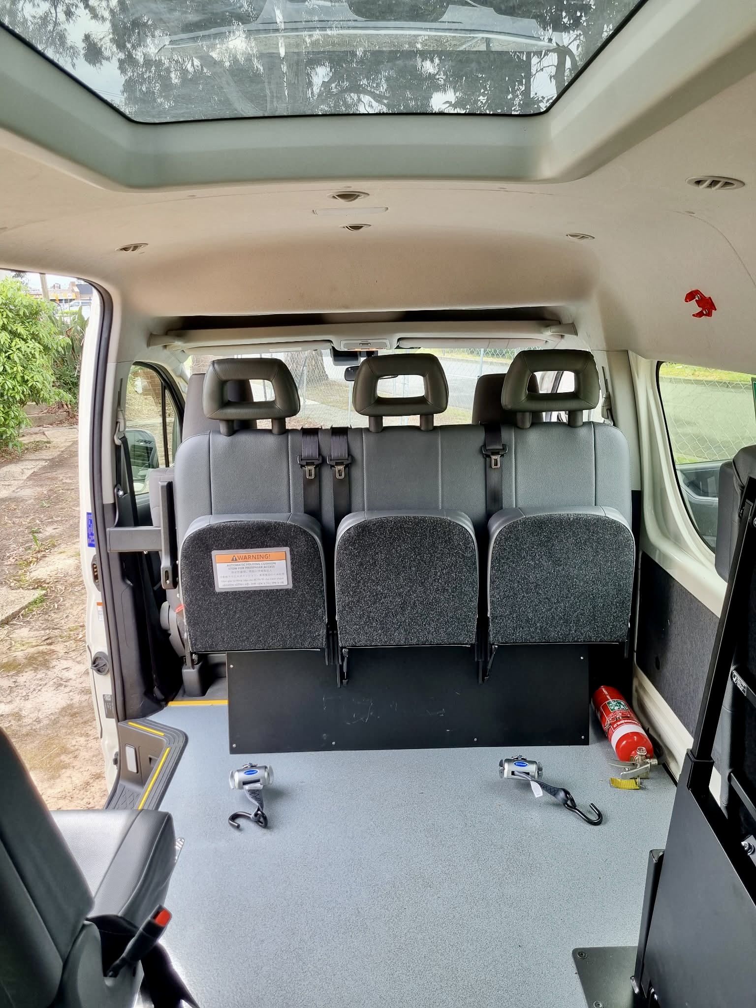 Toyota Commuter interior